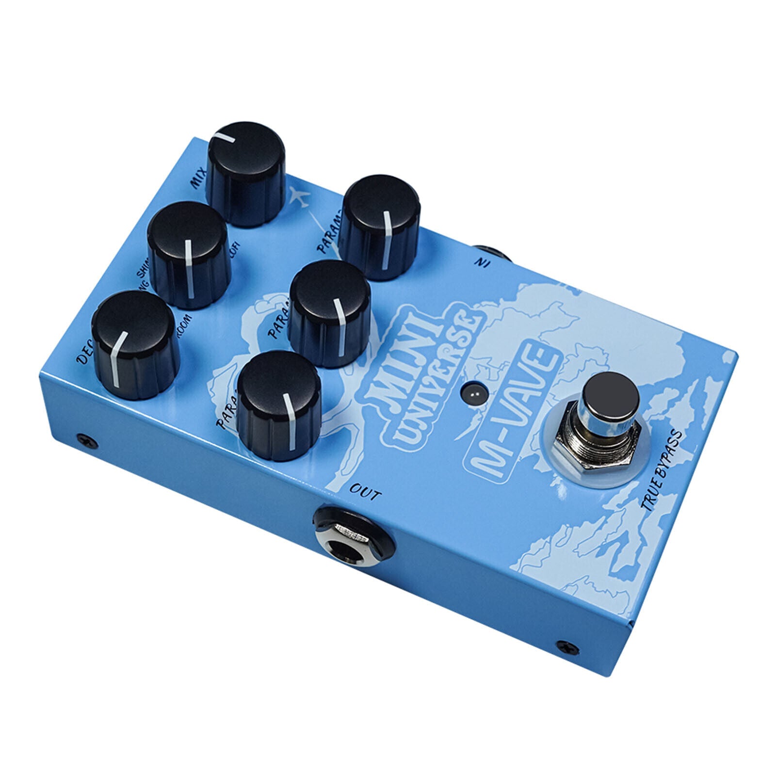 M-VAVE Mini Universe Digital Reverb Pedal 9 Reverb Electric Guitar Effects Pedal - LEKATO-Best Music Gears And Pro Audio