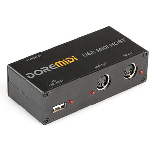 DOREMIDI UMH-10 USB MIDI Host Box 16-Channel Full Speed Standard MIDI Interface