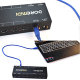 DOREMiDi HUB-8 MIDI 6x6 MIDI Interface Host X2 USB3.1 MIDI Hub Box 96 Channels - LEKATO-Best Music Gears And Pro Audio