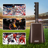 LEKATO 10" Cow Bell Cowbell For Football Games Party Concert Graduations School