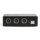 DOREMIDI THRU-6 Box 6 MIDI Outputs Standard MIDI Five-Pin Interface 16 Channels - LEKATO-Best Music Gears And Pro Audio