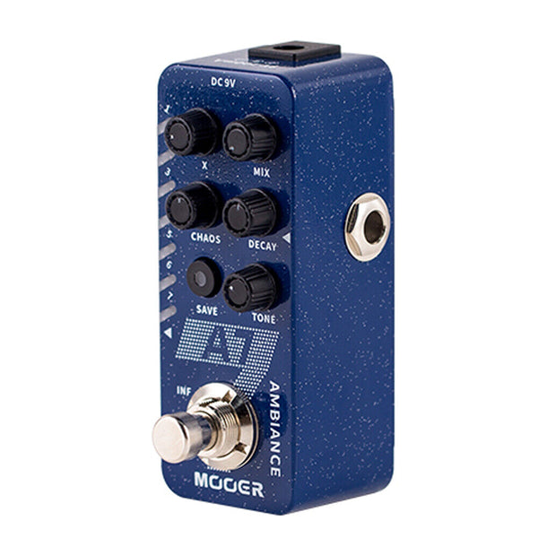 MOOER A7 AMBIENT REVERB Electric Guitar Bass Effect Pedal Psychedelic Reverb