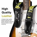 LEKATO LGS-6 Guitar Strap for Electric Acoustic Guitar Bass 6 Picks 2 Locks Gift - LEKATO-Best Music Gears And Pro Audio