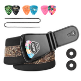 LEKATO Electric Guitar Bass Strap 3" Wide Holder Pad Belt Adjustable 45" - 55" M01400GD (Get $10 Coupon) - LEKATO-Best Music Gears And Pro Audio