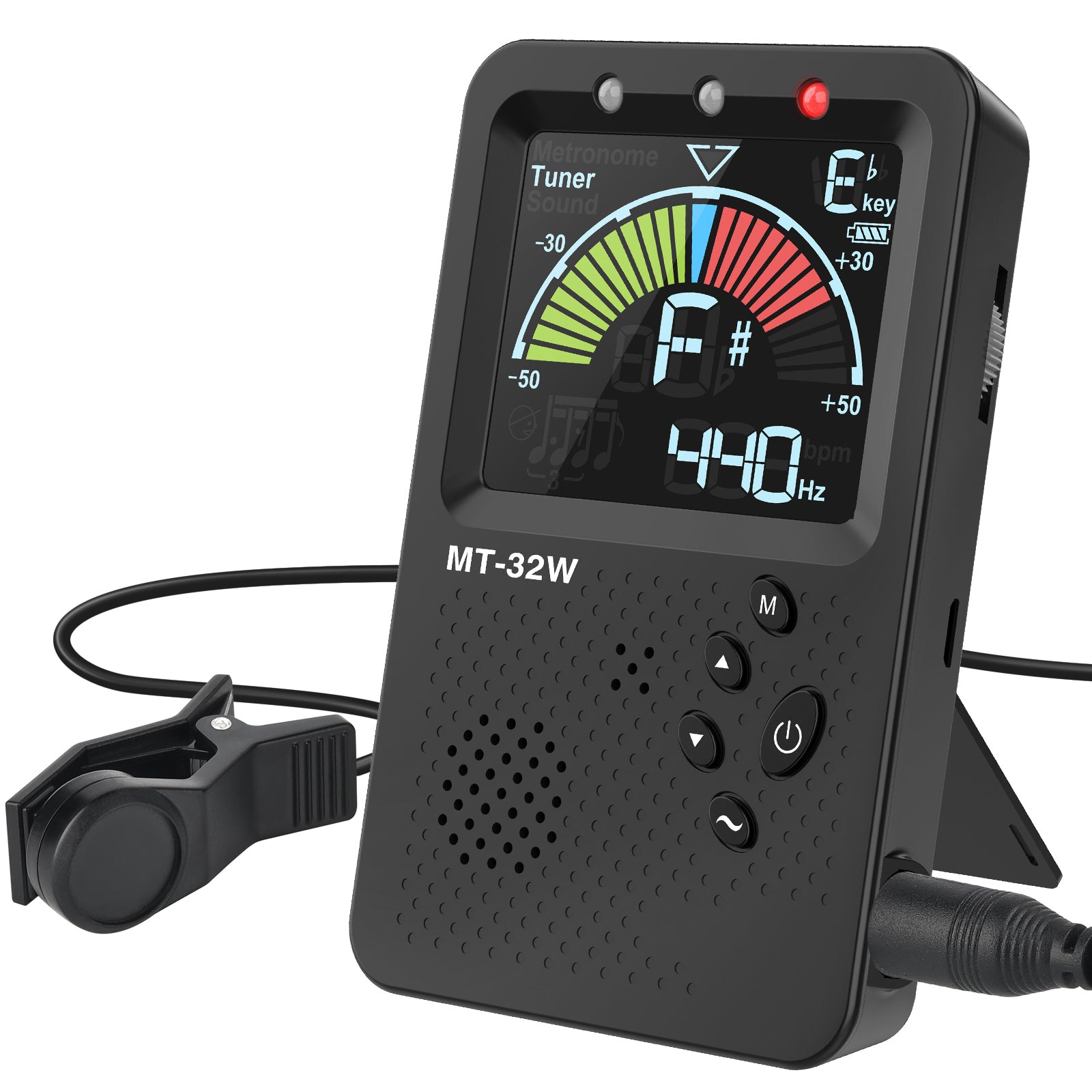 MT 32W 3 1 Rechargeable Metronome Tuner Tone Generator