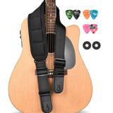 Adjustable 42-58" Bass Guitar Strap Belt w/ 3.3" Sponge Pad Decompression Padded - LEKATO-Best Music Gears And Pro Audio