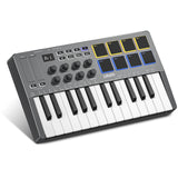 LEKATO 25 Keys MIDI Keyboard Controller USB 8 RGB Backlit CubeSuite Software - LEKATO-Best Music Gears And Pro Audio