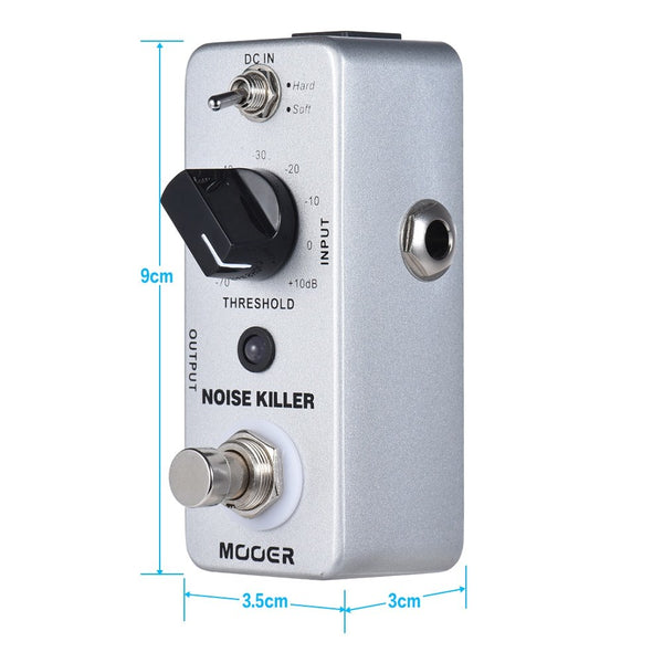 Mooer Noise Killer Noise Reduction Micro Guitar Effect Pedal Hard / Soft Effects