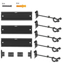 LEKATO Guitar Hangers Adjustable String Swing Bass 5p Wall Mount Bracket Safety - LEKATO-Best Music Gears And Pro Audio