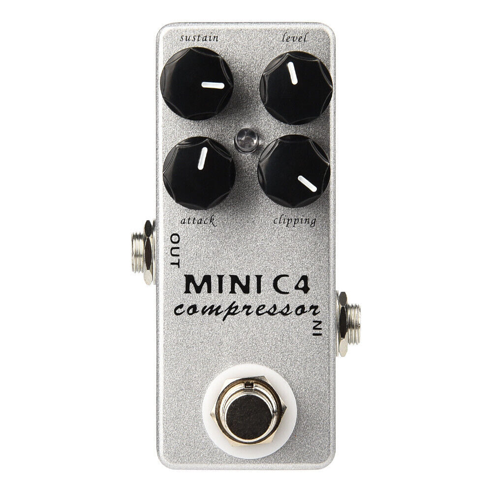 compressor pedal attack MOSKY Guitar Compressor Effect Pedal Rotate Sustain Attack Level Clipp – LEKATO