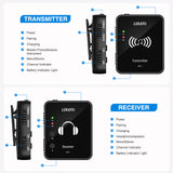 LEKATO MS-1 Wireless in-Ear Monitor System Transmitter Receiver (Get $12 Coupon) - LEKATO-Best Music Gears And Pro Audio