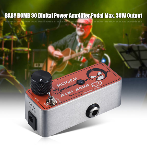MOOER BABY BOMB 30 Guitar Effect Pedal Digital Modern Micro Power Amplifier
