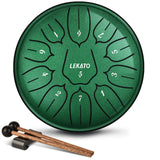 LEKATO 6" Tongue Drum 11 Notes D Tune Percussion Zen Meditation Yoga Gift (Get $10 Coupon) - LEKATO-Best Music Gears And Pro Audio