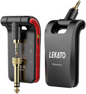 LEKATO Wireless Guitar Transmitter Receiver System 280° Dual Track