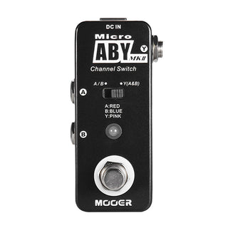 Mooer ABY MKII The Comprehensive Channel Switch Guitar Effects Pedal True Bypass - LEKATO-Best Music Gears And Pro Audio