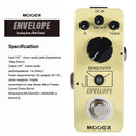 Mooer Envelope Analog Auto Wah Bass Guitar Effect Pedal True Analog True Bypass - LEKATO-Best Music Gears And Pro Audio