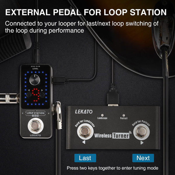 LEKATO Wireless Page Turner Pedal Foot Controller - LEKATO-Best Music Gears And Pro Audio