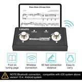 LEKATO Wireless Page Turner Pedal Foot Controller - LEKATO-Best Music Gears And Pro Audio