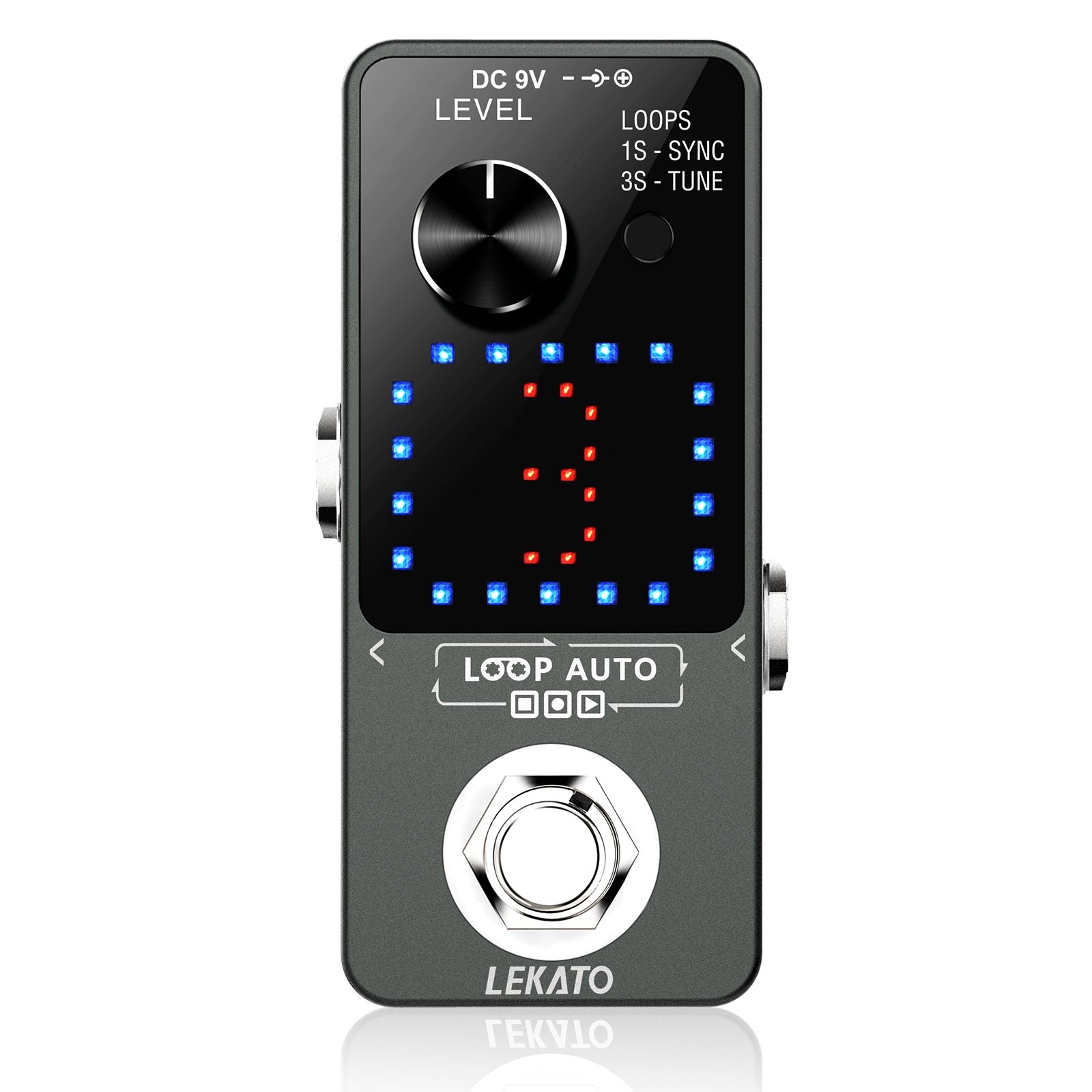 Guitar Effect Pedal Looper 3 Slot 18 Mins Loop