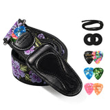 LEKATO Bass/Acoustic/Electric Guitar Strap Embroidery Bohemian Style 2'' Wide - LEKATO-Best Music Gears And Pro Audio