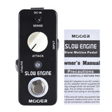 Mooer Slow Engine Slow Motion Electric Guitar Bass Effect Pedal True Bypass - LEKATO-Best Music Gears And Pro Audio