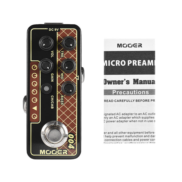 MOOER  004 Day Tripper Digital Preamp - LEKATO-Best Music Gears And Pro Audio