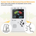 LEKATO 3-In-1 Rechargeable Metronome Tuner Tone Generator w/ Human Voice Beat - LEKATO-Best Music Gears And Pro Audio