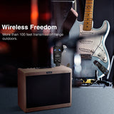 Lekato WS-80 2.4G Wireless Guitar System Transmitter Receiver (Get $10 Coupon) - LEKATO-Best Music Gears And Pro Audio