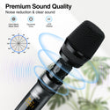 LEKATO K380S 2.4G Wireless Dual Handheld Dynamic Microphone Set 30hrs Mic - LEKATO-Best Music Gears And Pro Audio