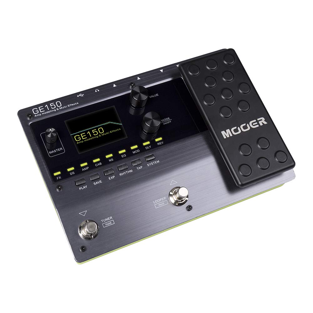 Mooer GE-150 Amp Modeling & Multi Effect Processor IR Looper Drums 151 Effects - LEKATO-Best Music Gears And Pro Audio