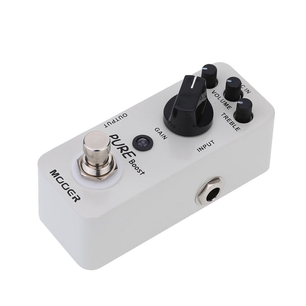 Mooer Pure Boost Guitar Booster Effect Pedal Bass / Treble / Gain Volume Control - LEKATO-Best Music Gears And Pro Audio