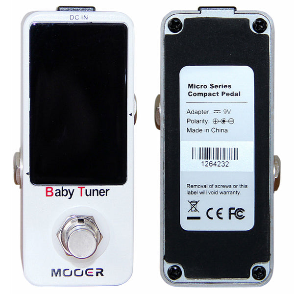 Mooer Micro EQ Baby Tuner Electric Guitar Effects Pedal High Precision Tuning - LEKATO-Best Music Gears And Pro Audio