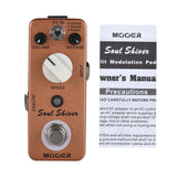 Mooer Soul Shiver Guitar Bass Effect Pedal Multi Modulation Classic 60's Sound - LEKATO-Best Music Gears And Pro Audio