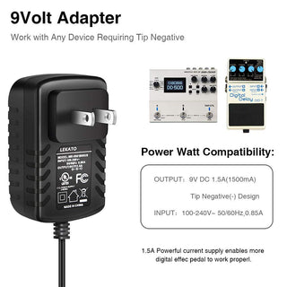 LEKATO 6 Way Power Cable Adapter