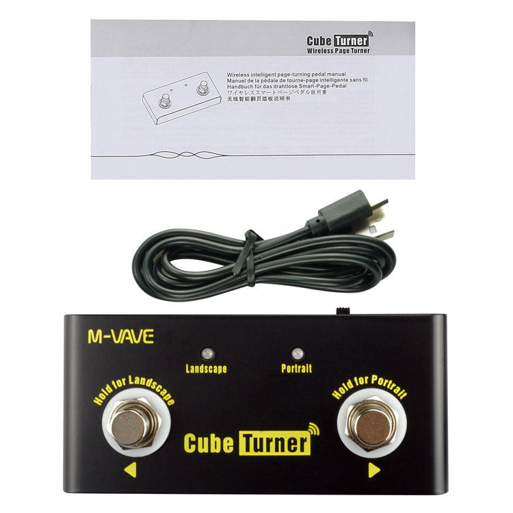 Wireless Universal Cube Page Turner Effect Pedal Bluetooth - LEKATO-Best Music Gears And Pro Audio