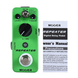 MOOER Repeater Digital Delay Guitar Effect Pedal Mod /Normal /Kill Dry - LEKATO-Best Music Gears And Pro Audio