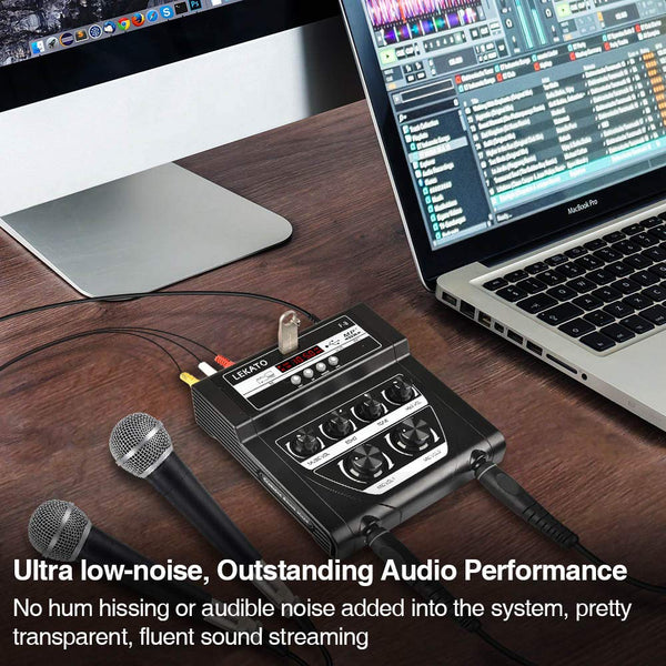 LEKATO Audio Mixer F-8 - LEKATO-Best Music Gears And Pro Audio