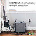LEKATO 6 Way Power Cable Adapter - LEKATO-Best Music Gears And Pro Audio