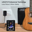 LEKATO 9V Power Supply Adapter for Electric Guitar Effect Pedal