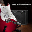 LEKATO Wireless Guitar Transmitter Receiver System 280° Dual Track - LEKATO-Best Music Gears And Pro Audio