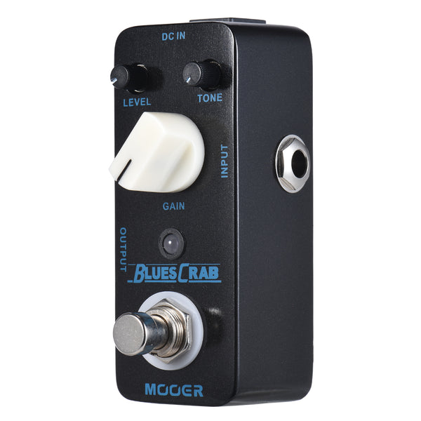 MOOER BLUES CRAB Blues Overdrive Guitar Effect Pedal True Bypass - LEKATO-Best Music Gears And Pro Audio