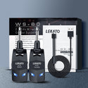 Lekato WS-80 2.4G Wireless Guitar System Transmitter Receiver (Get $10 Coupon) - LEKATO-Best Music Gears And Pro Audio