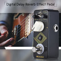 Mooer EchoVerb Reverb Delay Guitar Bass Effect Pedal True Bypass Digital Delay - LEKATO-Best Music Gears And Pro Audio