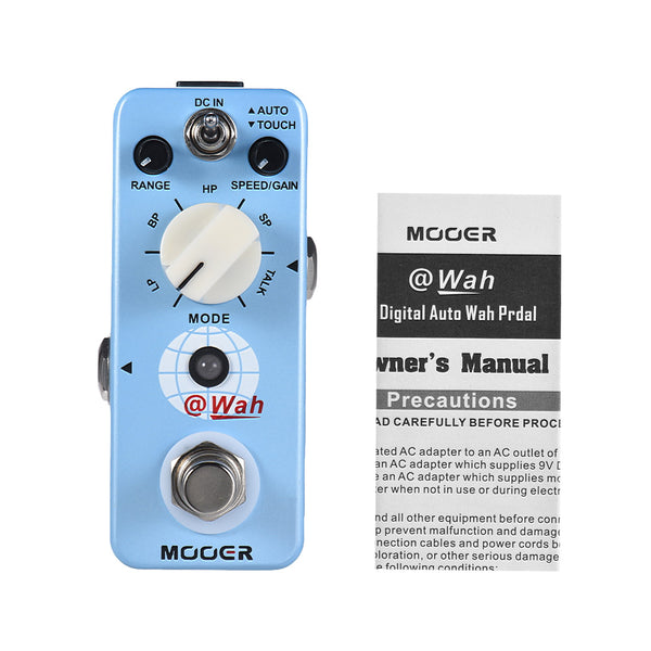 Mooer @Wah Auto Digital Wah Electric Guitar Bass Effects Pedal Footswitch - LEKATO-Best Music Gears And Pro Audio