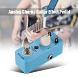 Mooer Pure Analog Chorus Electric Guitar Bass Effect Pedal True Bypass 1/4″ Jack - LEKATO-Best Music Gears And Pro Audio