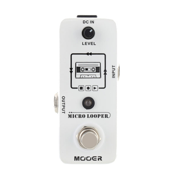 Mooer Micro Looper Guitar Effects Pedals Unlimited 30 Min Recording Looper