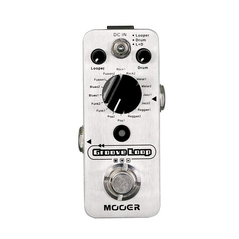 Groove Loop Drum Machine Guitar Effects Pedals 16 Drum 20 Mins Looper