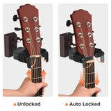 LEKATO 1pair Wall Mount Guitar Hangers Adjustable Hook Holder Instrument Display - LEKATO-Best Music Gears And Pro Audio