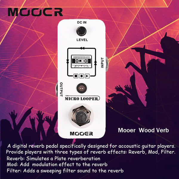 MOOER Micro Looper Effet guitare