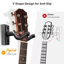 2pcs LEKATO U Cradle Ukulele Guitar Hangers Holder Instrument Display Hook Rack - LEKATO-Best Music Gears And Pro Audio